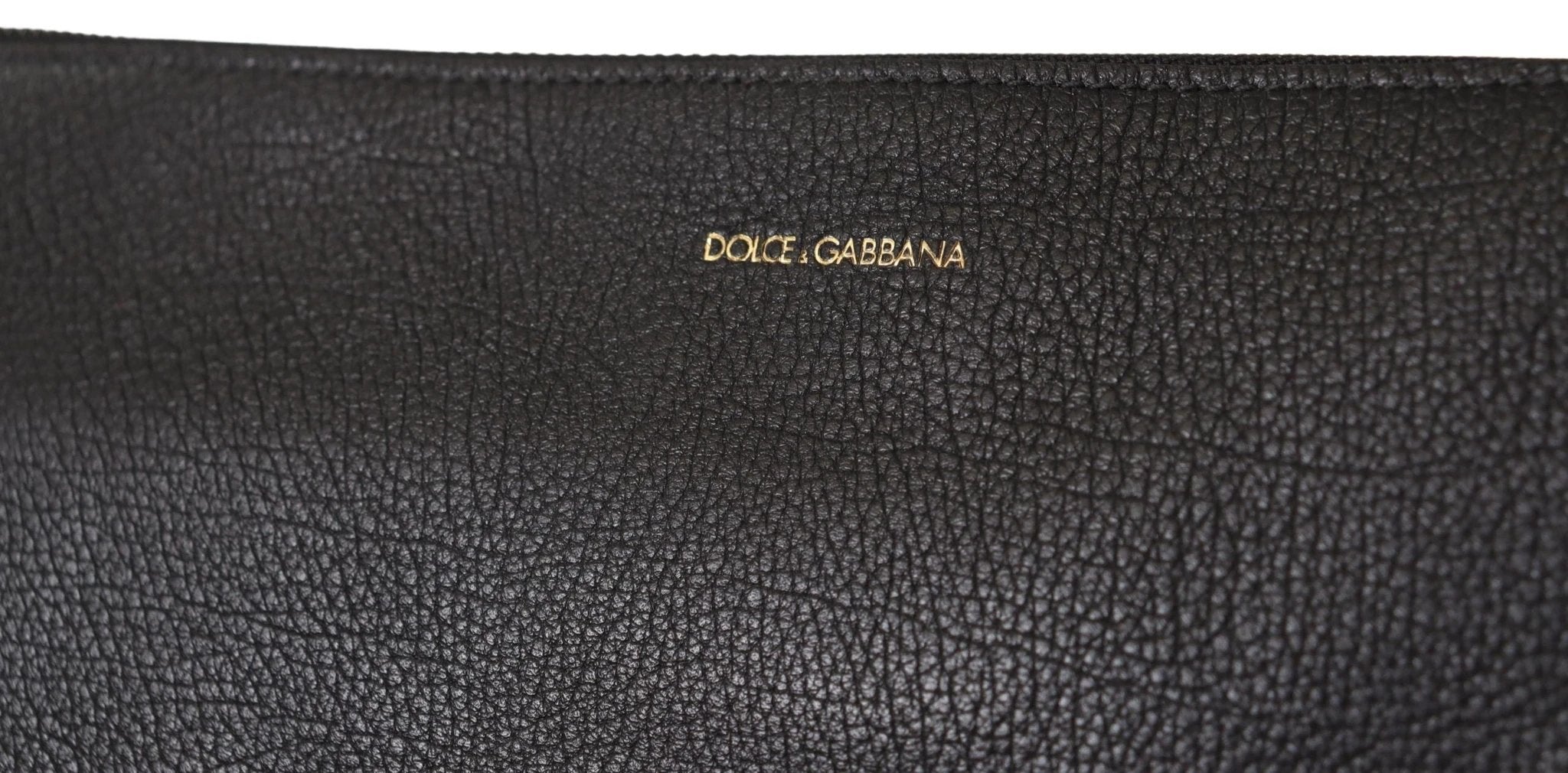 Dolce & Gabbana Black Exotic Leather Shoulder Sling Alta Sartoria Bag by Dolce & Gabbana
