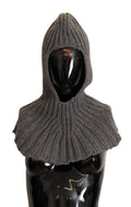 Dolce & Gabbana Gray 100% Cashmere Knitted Wrap One Size Scarf by Dolce & Gabbana