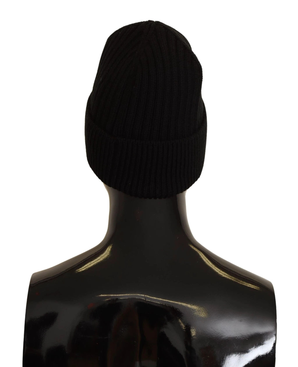 Dolce & Gabbana Black Wool Knit Women Winter Hat by Dolce & Gabbana