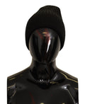 Dolce & Gabbana Black Wool Knit Women Winter Hat by Dolce & Gabbana