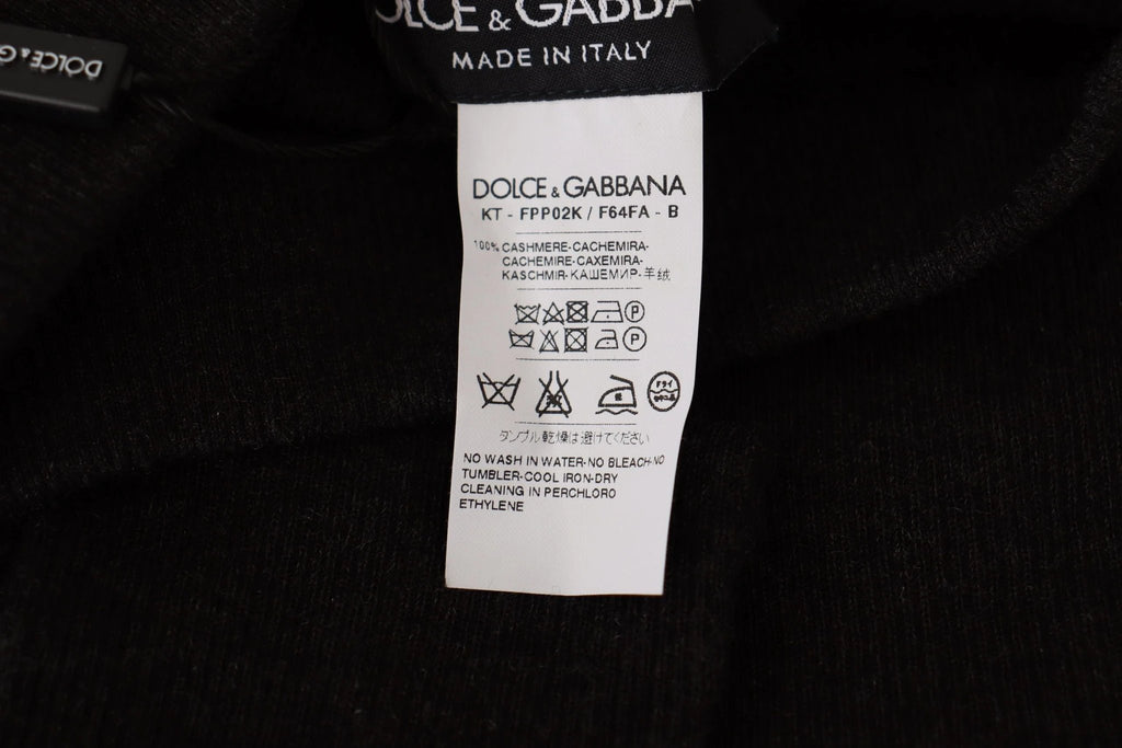 Dolce & Gabbana Gray Cashmere Tights Stocking Pantyhose Socks by Dolce & Gabbana
