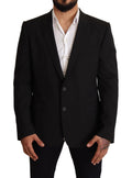 Dolce & Gabbana Black Striped MARTINI Jacket Blazer by Dolce & Gabbana