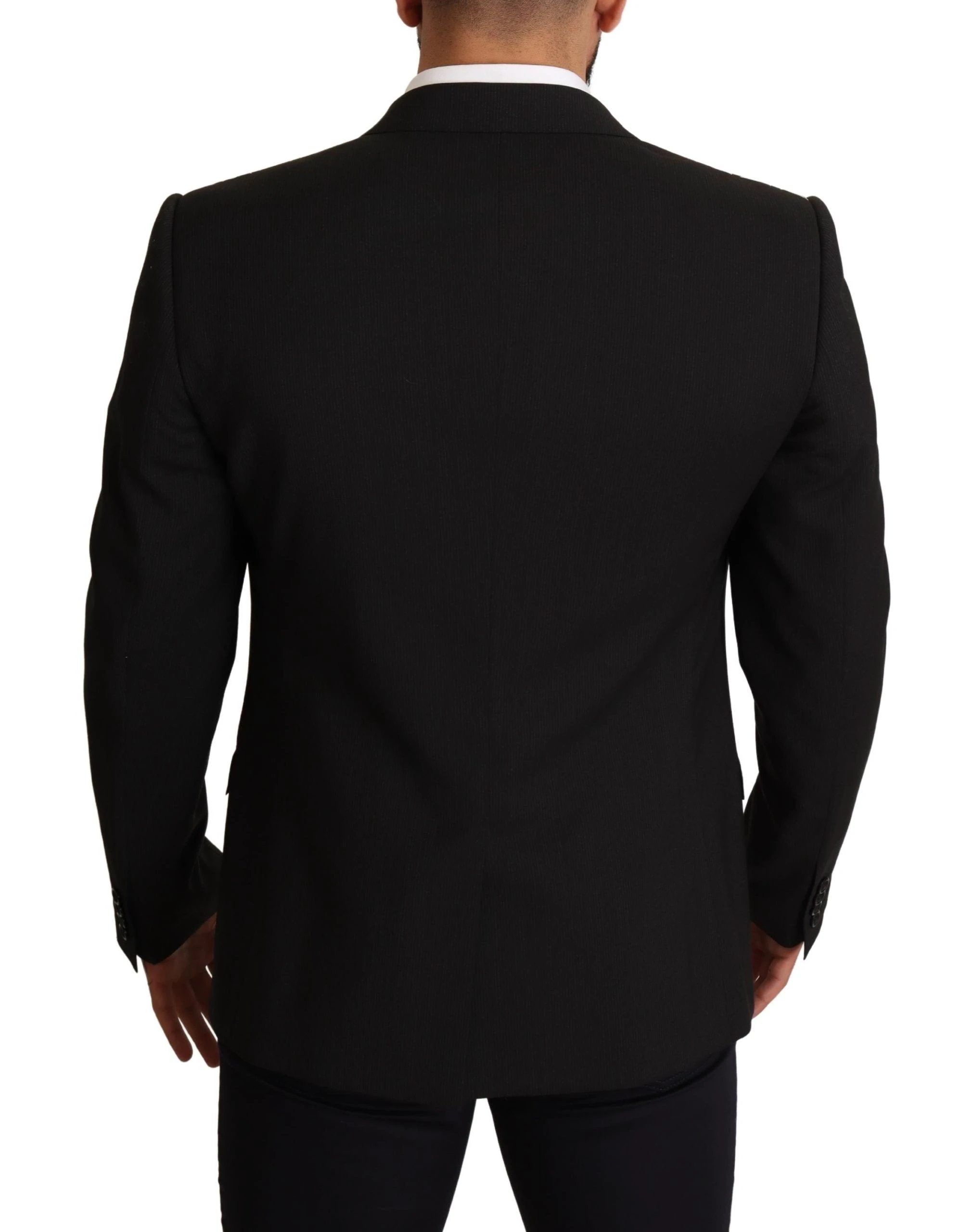 Dolce & Gabbana Black Striped MARTINI Jacket Blazer by Dolce & Gabbana