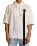 Dolce & Gabbana White Hooded Limited Edition Sweater by Dolce & Gabbana