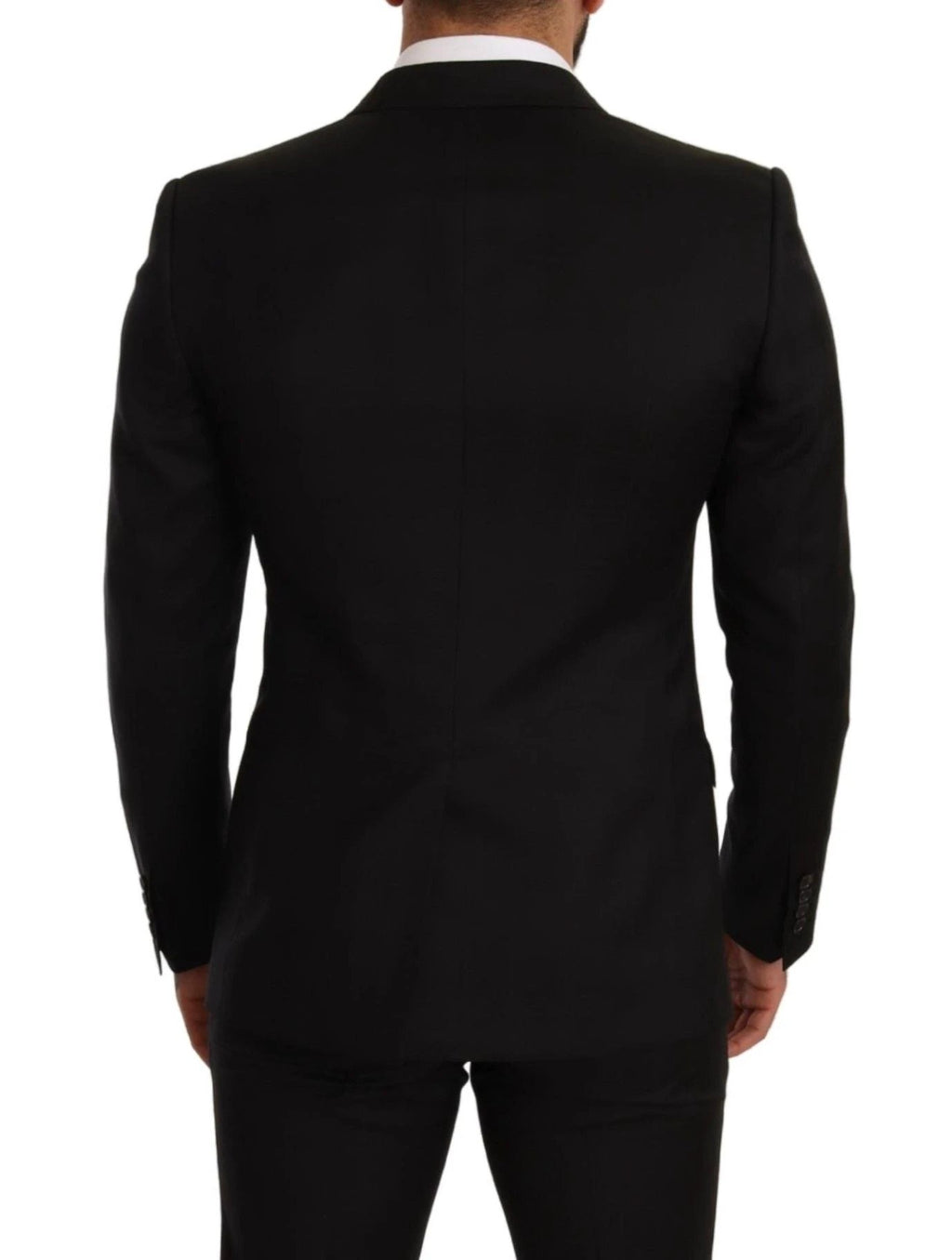 Dolce & Gabbana Black Check MARTINI SLIM FIT 2 Piece Suit by Dolce & Gabbana