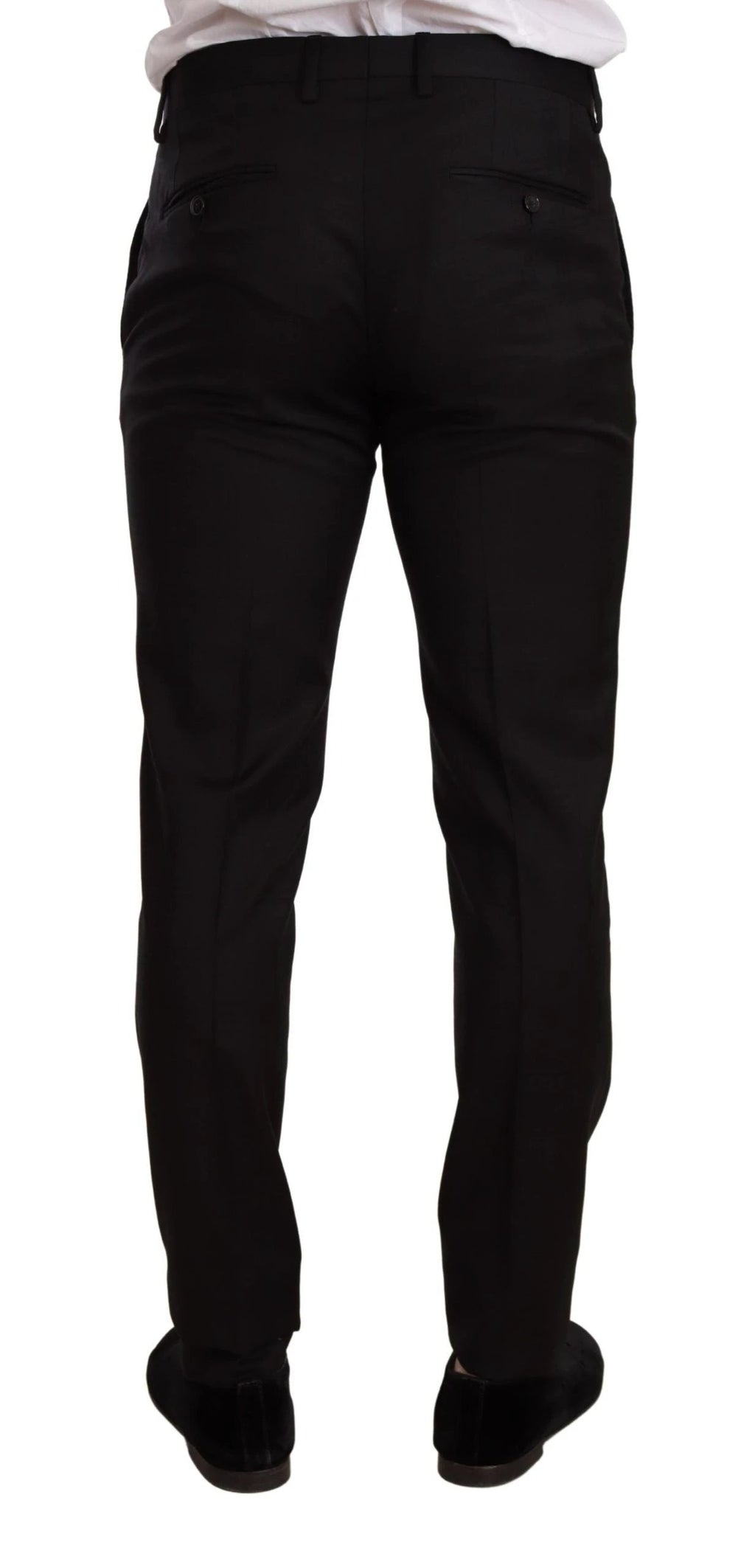 Dolce & Gabbana Black Check MARTINI SLIM FIT 2 Piece Suit by Dolce & Gabbana
