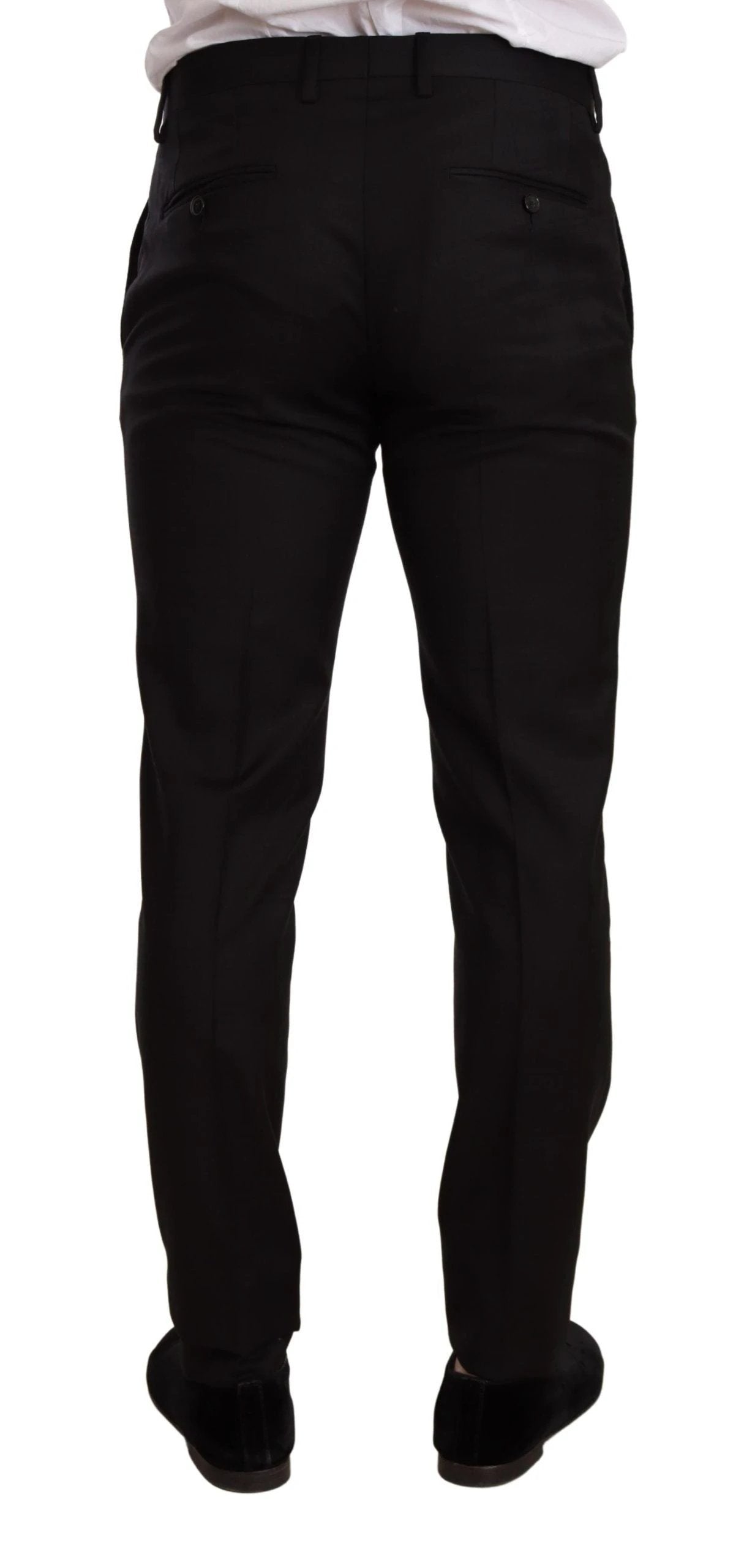 Dolce & Gabbana Black Check MARTINI SLIM FIT 2 Piece Suit by Dolce & Gabbana
