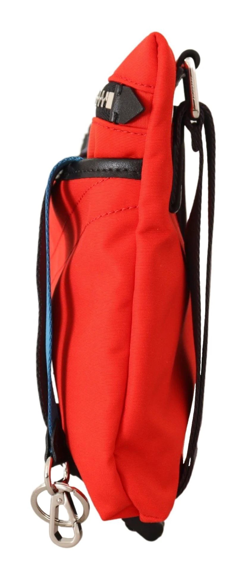 Givenchy Red Polyamide Downtown Flat Crossbody Bag by Givenchy