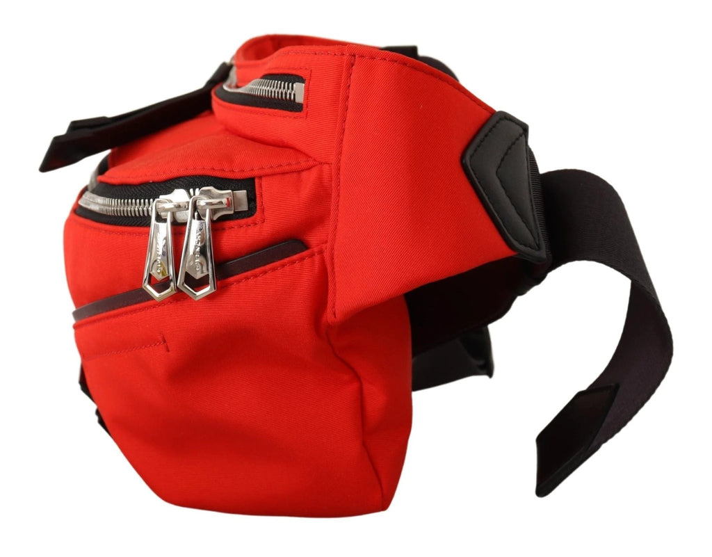 Givenchy Red Polyamide Downtown Large Bum Belt Bag by Givenchy