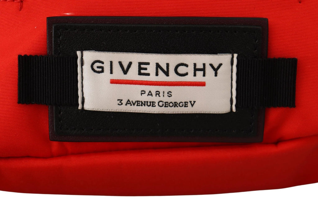 Givenchy Red Polyamide Downtown Large Bum Belt Bag by Givenchy