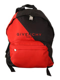 Givenchy Red & Black Nylon Urban Backpack by Givenchy