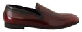 Dolce & Gabbana Bordeaux Patent Leather Dress Loafers Shoes by Dolce & Gabbana