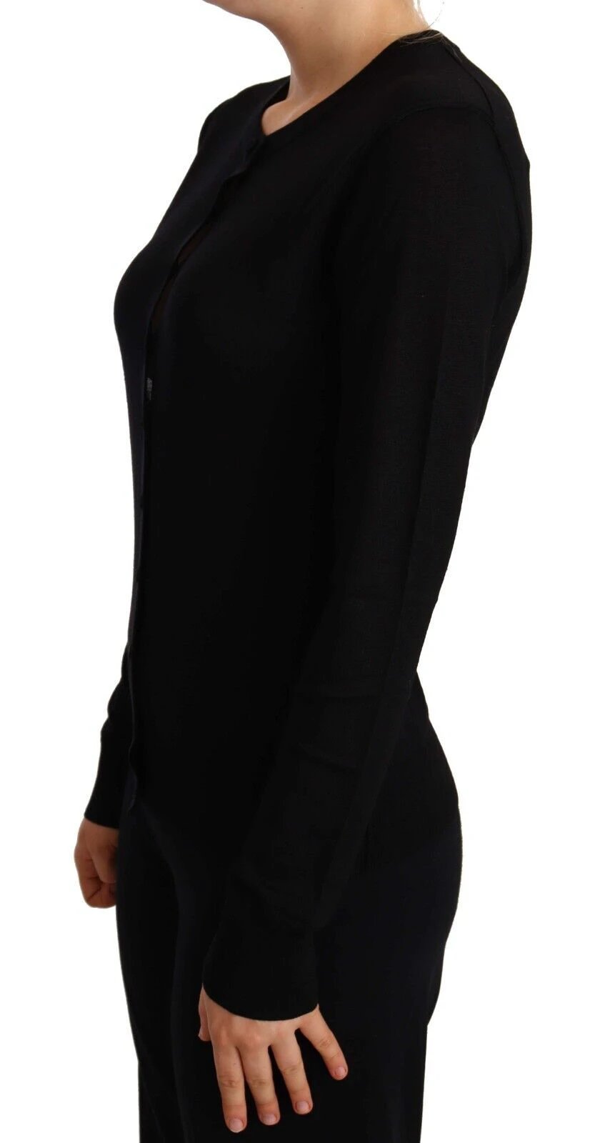 Dolce & Gabbana Black Crewneck Pullover STAFF Sweater Wool by Dolce & Gabbana