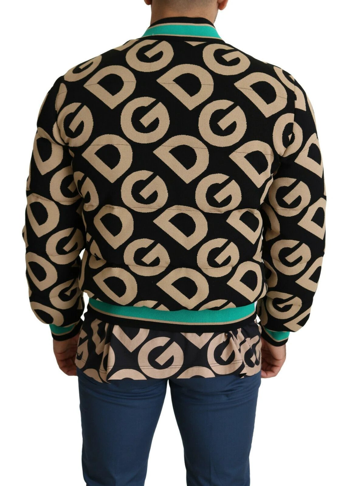 Dolce & Gabbana Multicolor DGMILLENNIALS Logo Print Jacket by Dolce & Gabbana