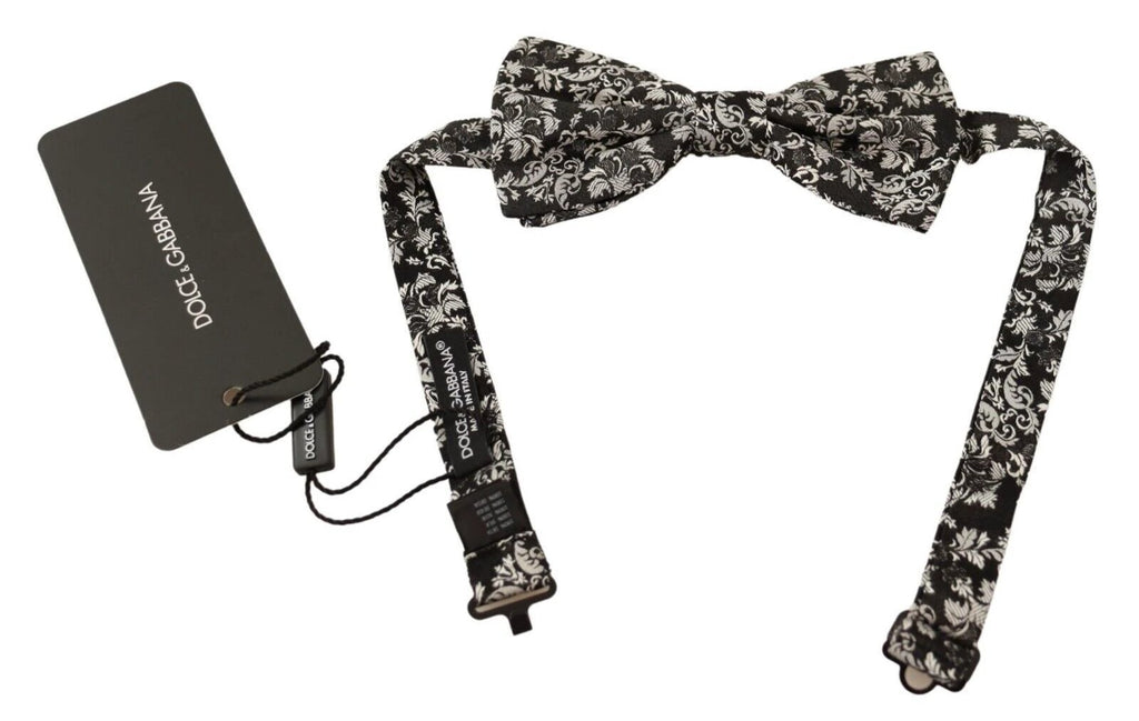 Dolce & Gabbana Multicolor Floral Adjustable Neck Papillon Bow Tie (Copy) by Dolce & Gabbana