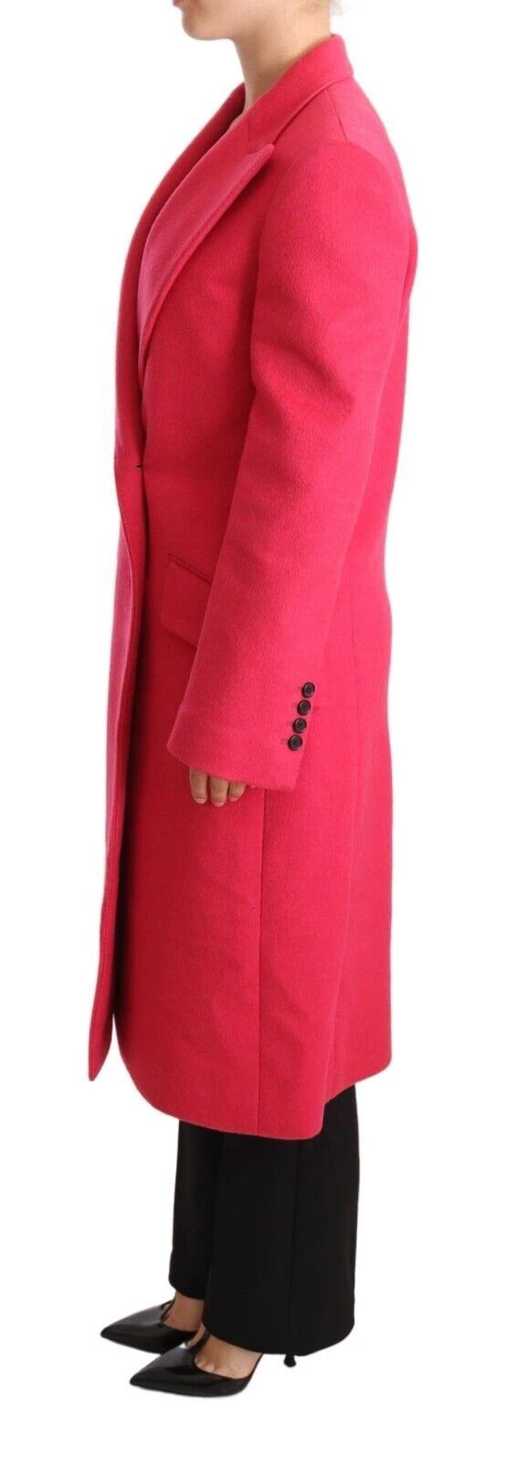 Dolce & Gabbana Pink Double Breasted Trenchcoat Jacket by Dolce & Gabbana