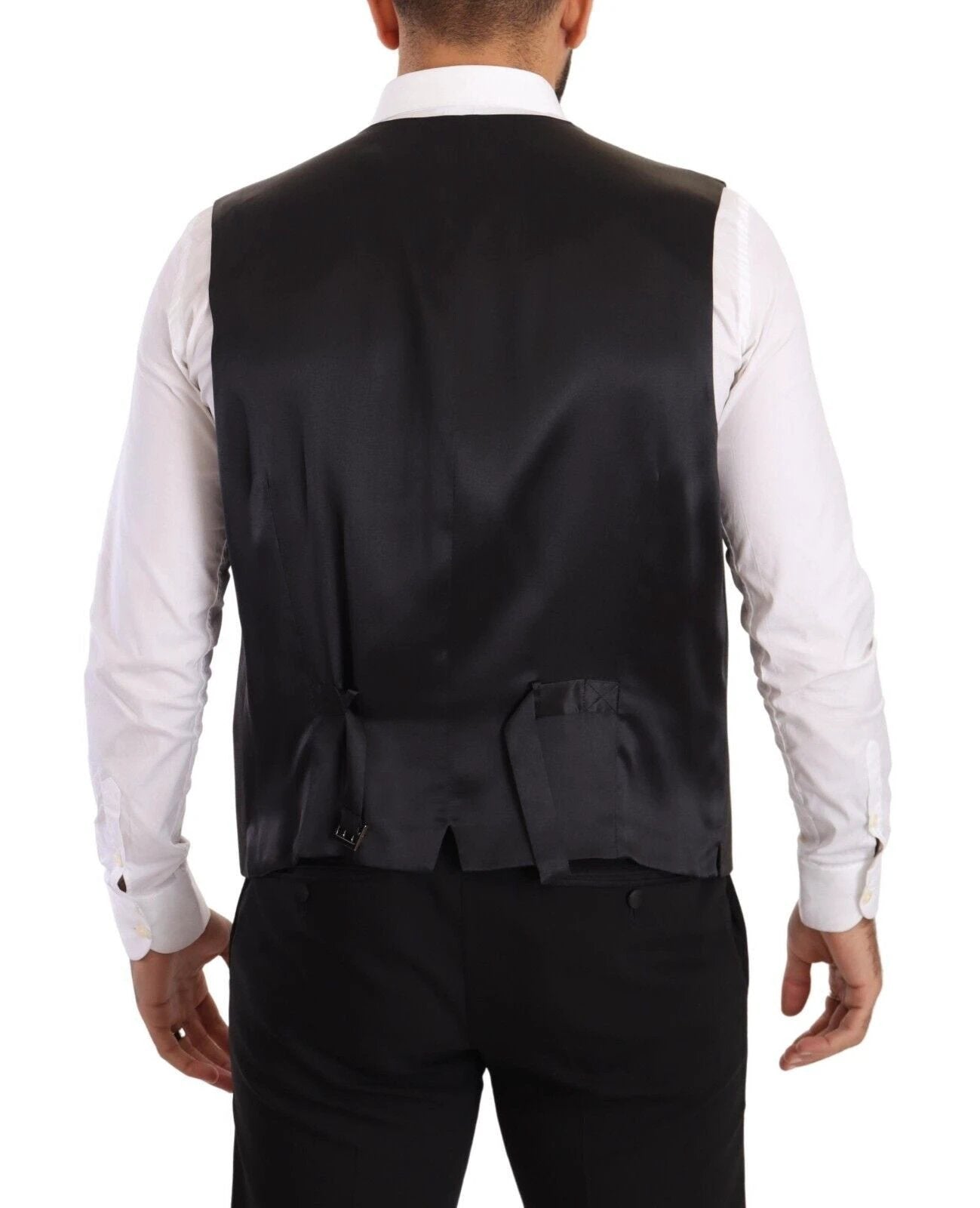Dolce & Gabbana Gray Double Breasted 2 Piece SICILIA Blazer by Dolce & Gabbana
