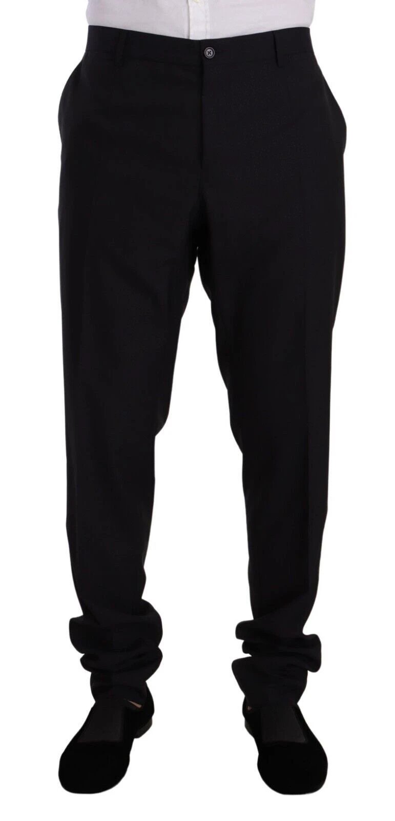 Dolce & Gabbana Blue GOLD Wool Single Breasted 2 Piece Suit by Dolce & Gabbana