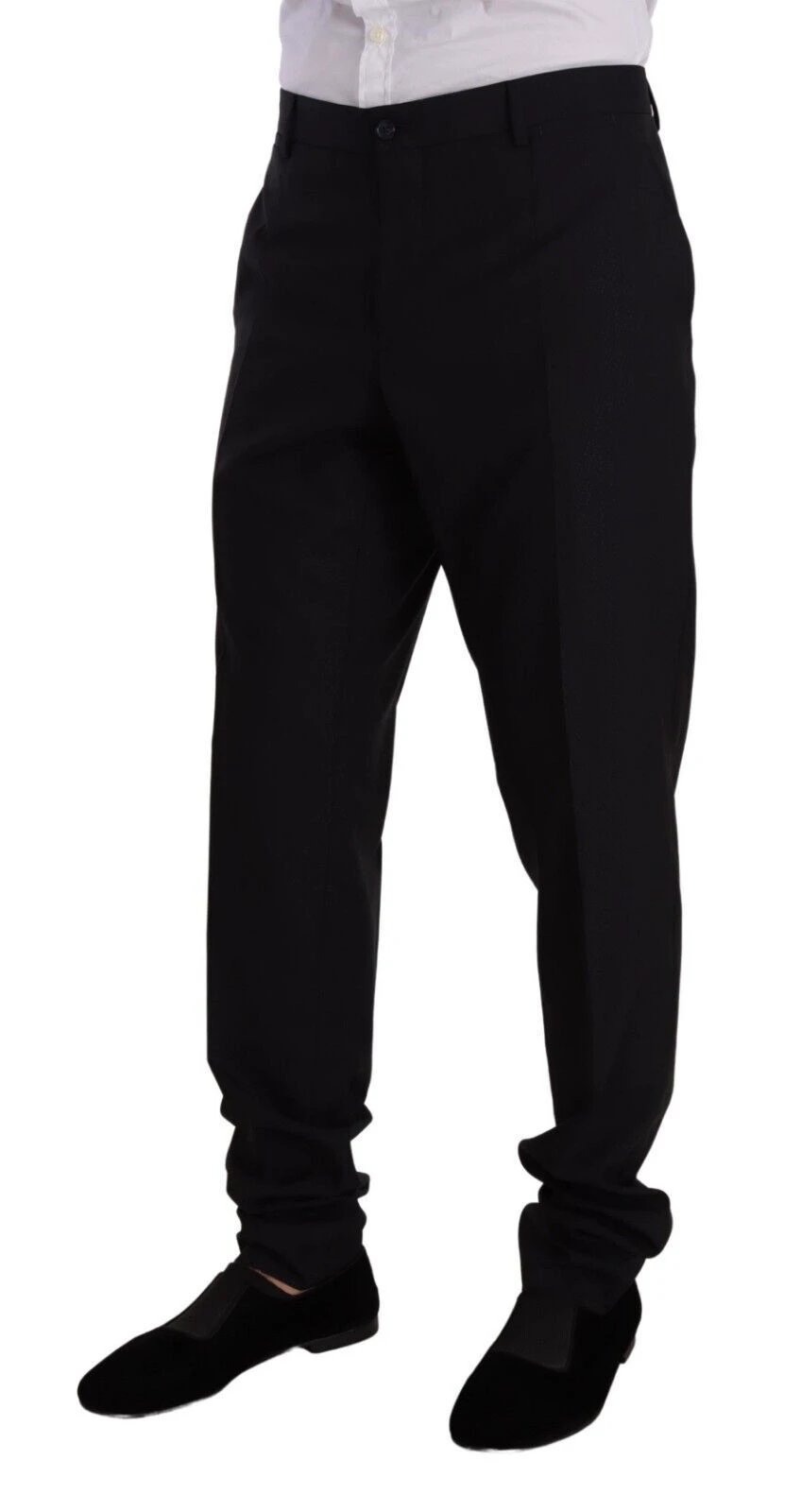 Dolce & Gabbana Blue GOLD Wool Single Breasted 2 Piece Suit by Dolce & Gabbana