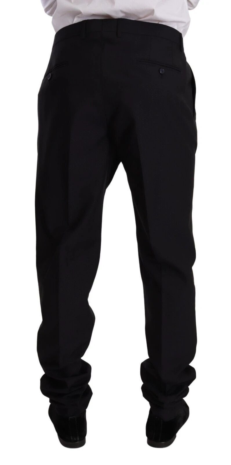Dolce & Gabbana Blue GOLD Wool Single Breasted 2 Piece Suit by Dolce & Gabbana