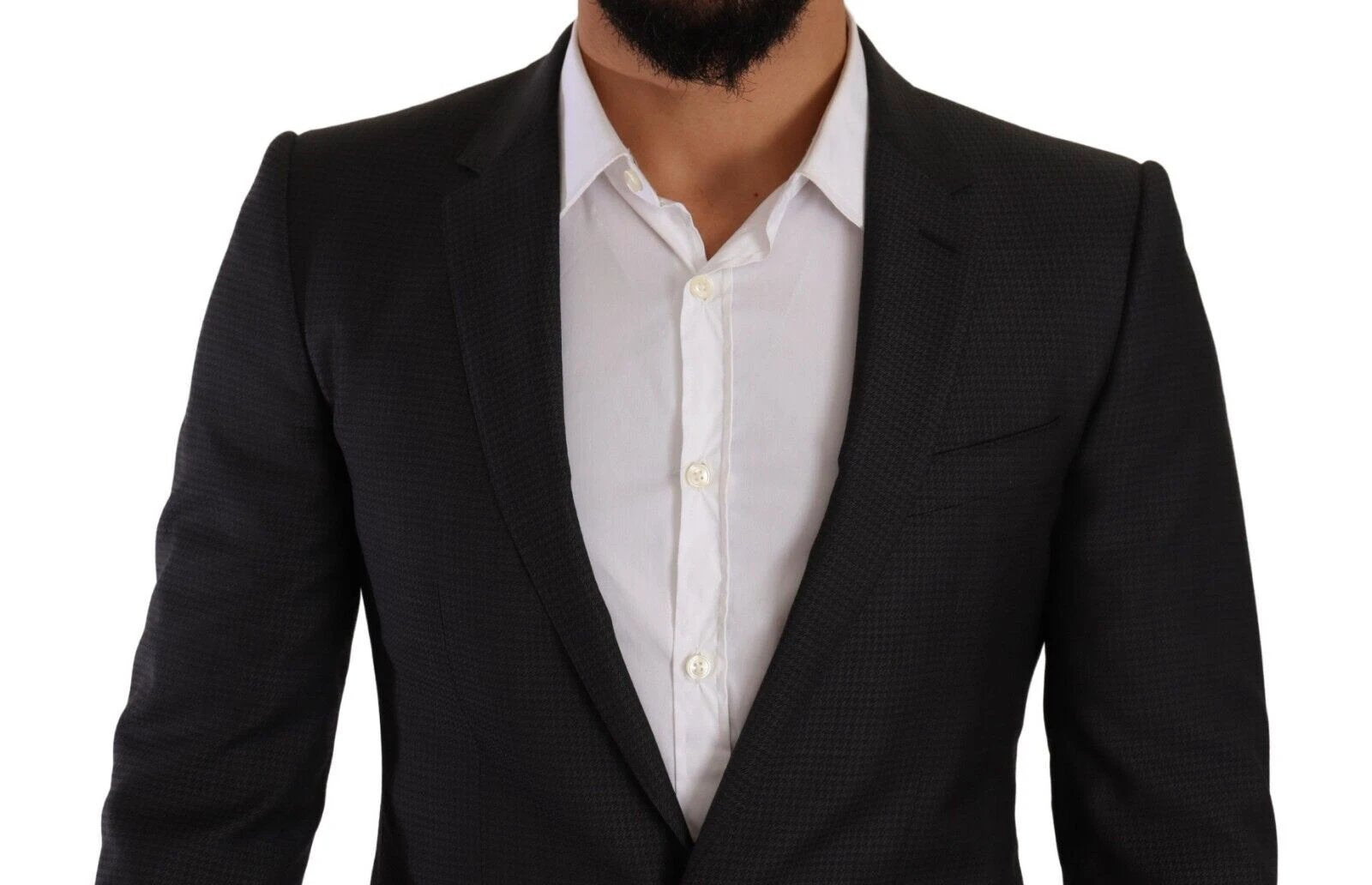 Dolce & Gabbana Black MARTINI Single Breasted 2 Piece Suit by Dolce & Gabbana