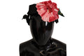 Dolce & Gabbana Black Silk White Hair Parrucchiera Diadem Headband by Dolce & Gabbana