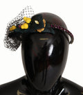Dolce & Gabbana Purple Crystal Diadem Headband Lemons Sicily Tiara by Dolce & Gabbana