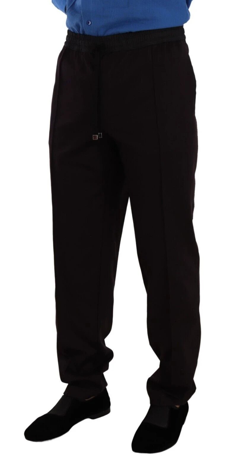 Dolce & Gabbana Bordeaux Cotton Mens Skinny Trouser Pants by Dolce & Gabbana