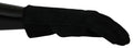 Dolce & Gabbana Black Leather Motorcycle Biker Mitten Gloves by Dolce & Gabbana