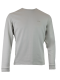 Hugo Boss Beige Cotton Round Neck Sweatshirt by Hugo Boss