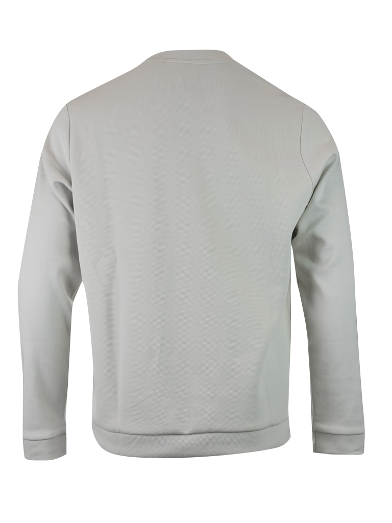 Hugo Boss Beige Cotton Round Neck Sweatshirt by Hugo Boss