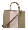 Karl Lagerfeld Sage Green Polyurethane Tote Shoulder Bag by Karl Lagerfeld