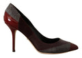 Dolce & Gabbana Multicolor Exotic Leather Heels Pumps Shoes by Dolce & Gabbana