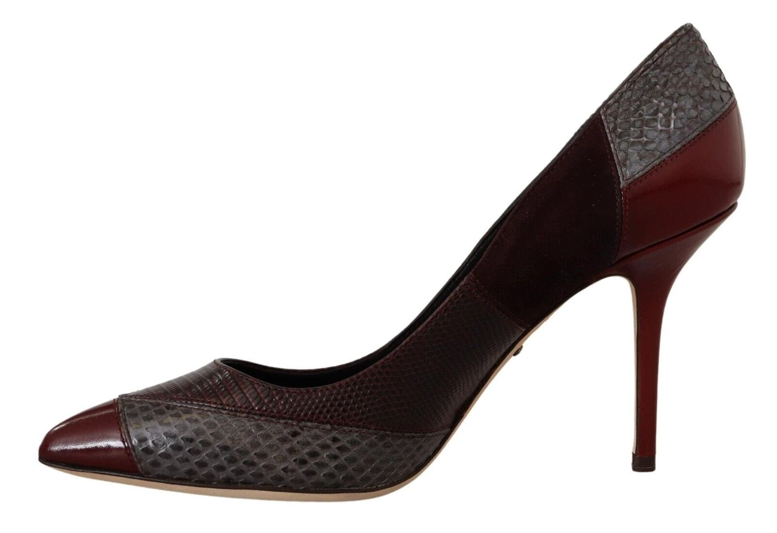 Dolce & Gabbana Multicolor Exotic Leather Heels Pumps Shoes by Dolce & Gabbana
