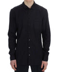 Dolce & Gabbana Purple Striped Cotton Pajama Lounge Shirt by Dolce & Gabbana