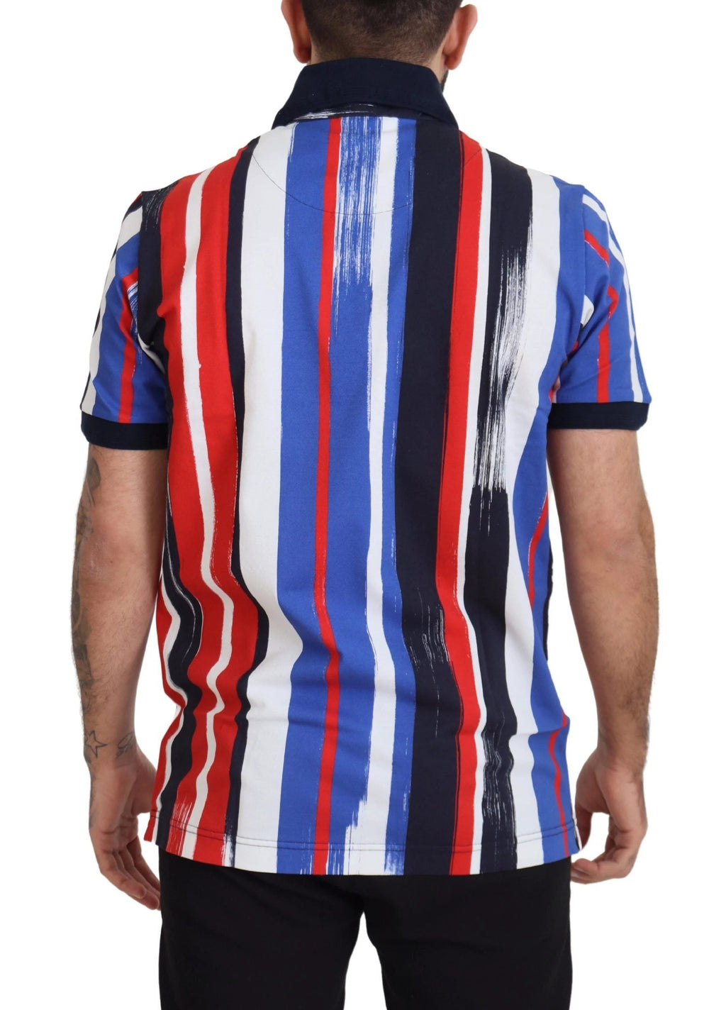Dolce & Gabbana Multicolor Cotton Polo Top T-shirt by Dolce & Gabbana