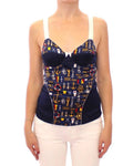 Dolce & Gabbana Blue Sailor Motive Tank Top by Dolce & Gabbana
