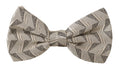Dolce & Gabbana Gray 100% Silk Adjustable Neck Papillon Bow Tie by Dolce & Gabbana