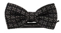 Dolce & Gabbana Black White Polka Dot 100% Silk Neck Papillon Tie by Dolce & Gabbana