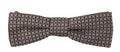 Dolce & Gabbana Black White Flower Pattern Silk Neck Papillon Tie by Dolce & Gabbana