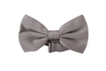 Dolce & Gabbana Gray 100% Silk Adjustable Neck Papillon Tie by Dolce & Gabbana