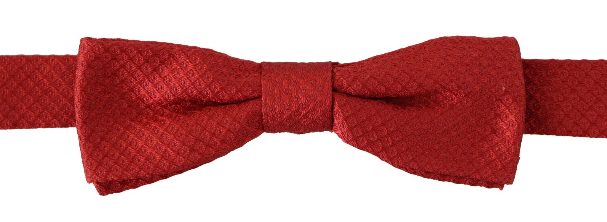 Dolce & Gabbana Red 100% Silk Adjustable Neck Papillon Tie by Dolce & Gabbana
