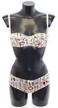 Dolce & Gabbana White Sailor Bra Panty Stretch Underwear by Dolce & Gabbana