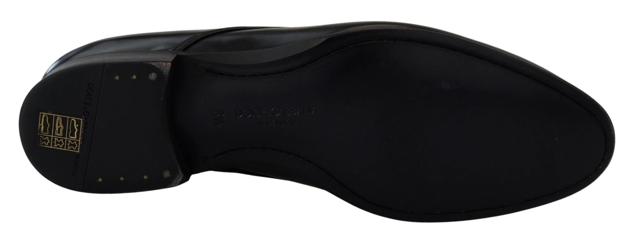 Dolce & Gabbana Black Leather Formal Dress Shoes by Dolce & Gabbana