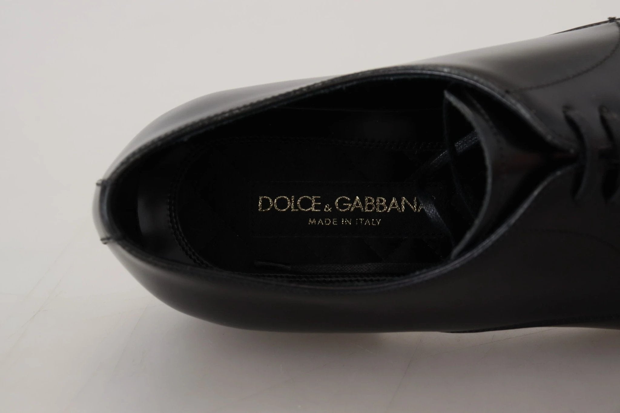 Dolce & Gabbana Black Leather Formal Dress Shoes by Dolce & Gabbana