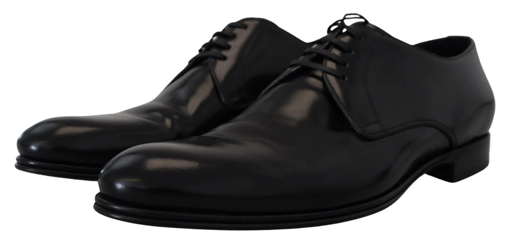 Dolce & Gabbana Black Leather Formal Dress Shoes by Dolce & Gabbana