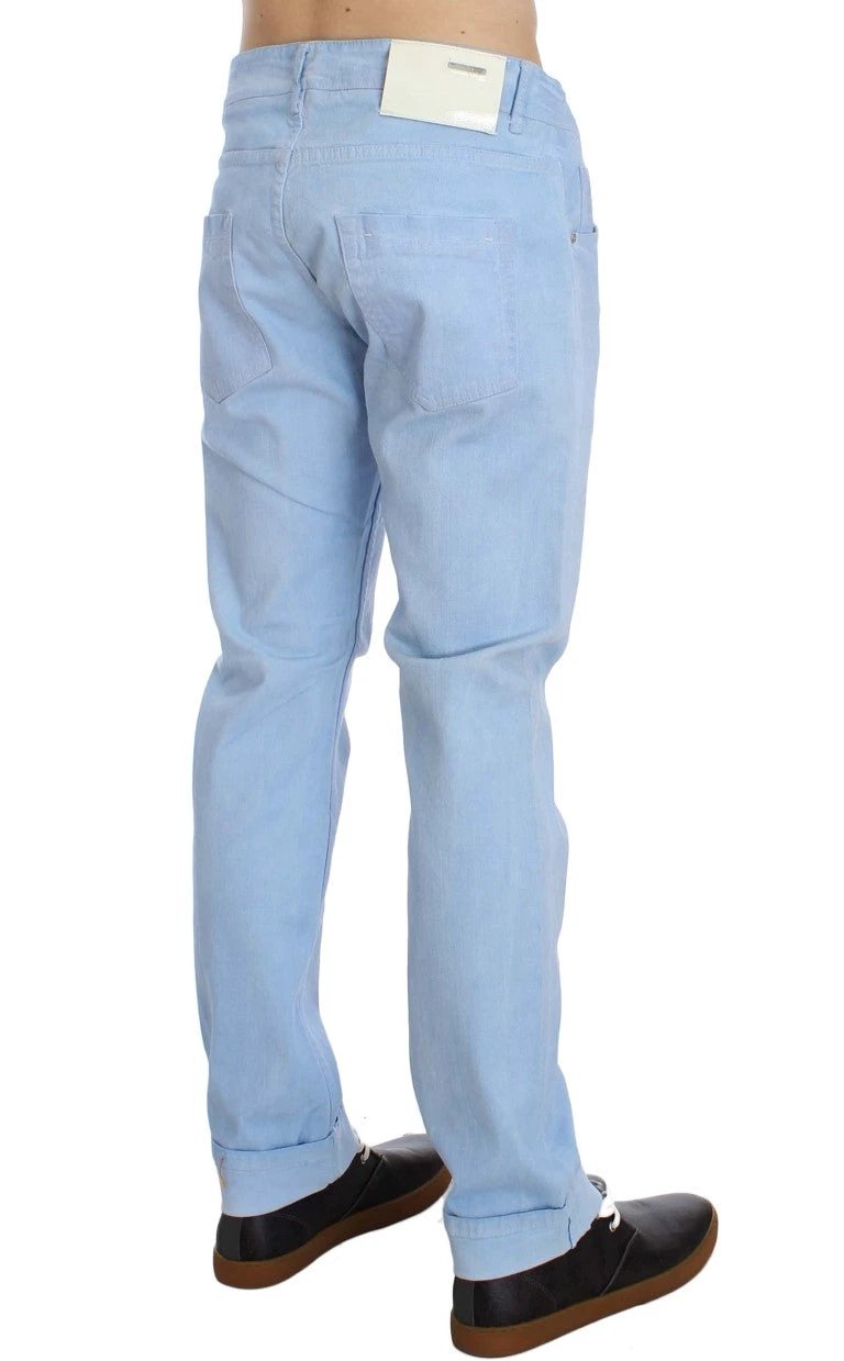 Jean Acht Blue en coton stretch taille basse