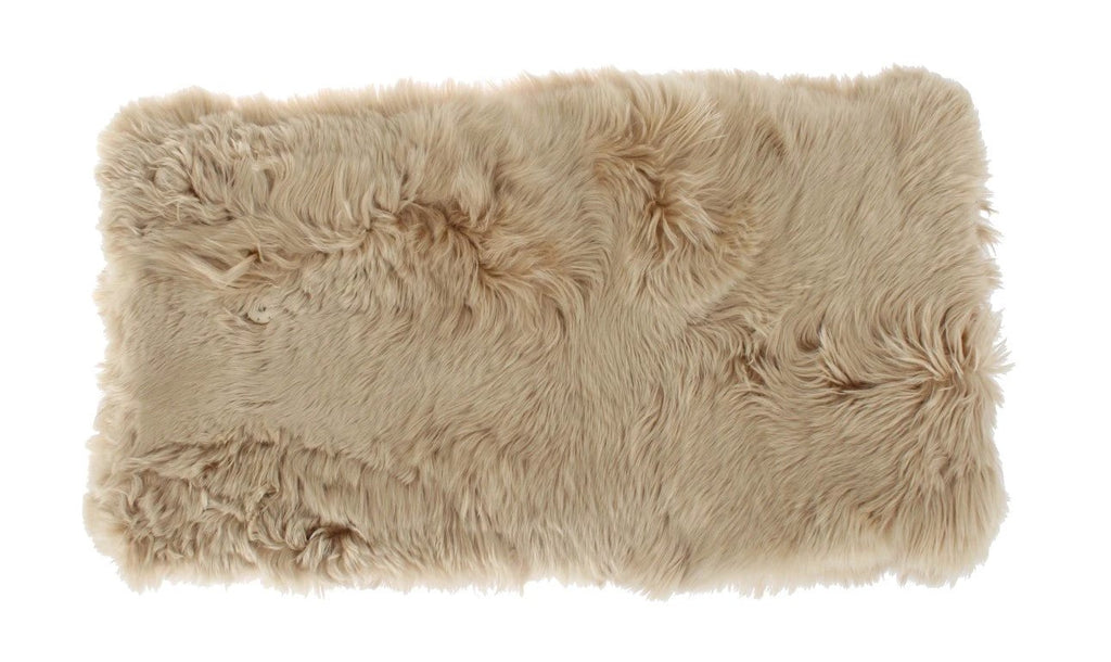 Dolce & Gabbana Beige Alpaca Collar Scarf by Dolce & Gabbana