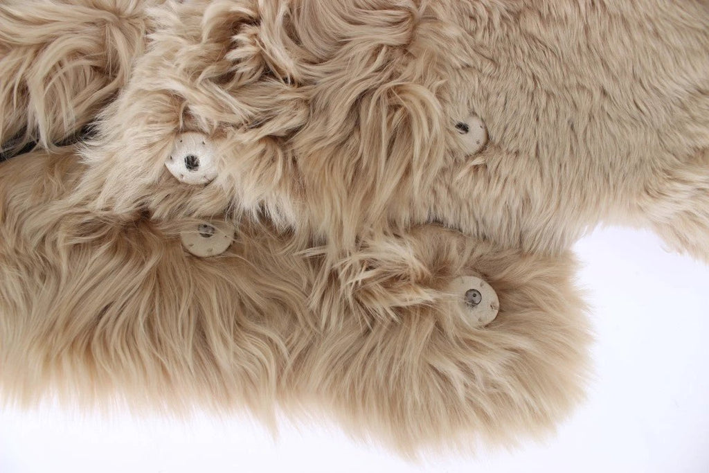 Dolce & Gabbana Beige Alpaca Collar Scarf by Dolce & Gabbana