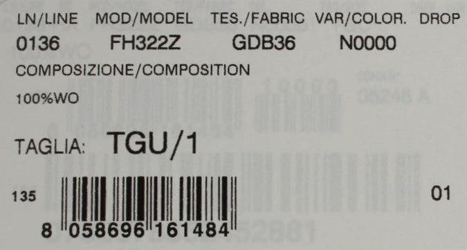 Dolce & Gabbana Black Wool White Floral Gold Leaf Hat by Dolce & Gabbana